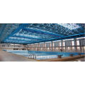 Prefab Large Span Used Space Frame Couverture de piscine